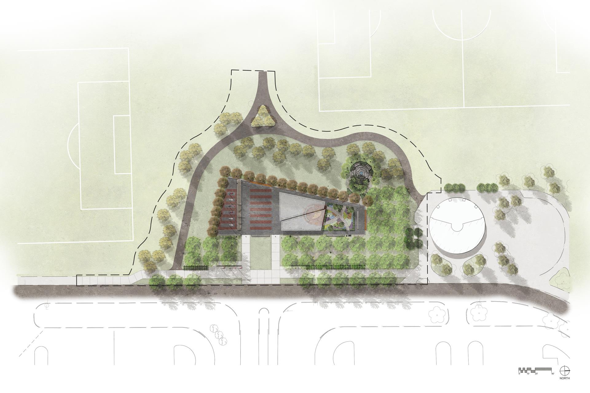 211026 - c20412_Westerville Vets - Plan Render